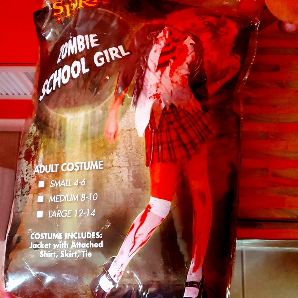 Zombie School Girl Halloween costume